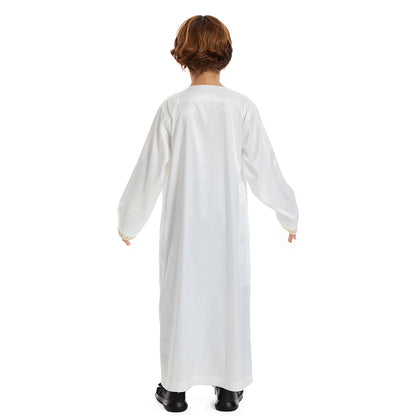 alalar | Kids Eid Jubba Thobe – Muslim Boys Prayer Abaya Robe