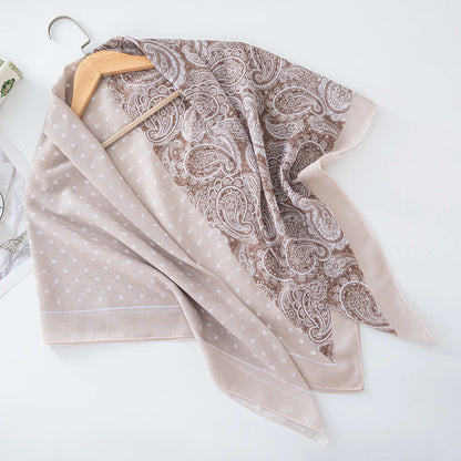 alalar-Scarf-Abaya Women Malaysia Tudung Bawal Flower Print Hijab New Design Headscarf