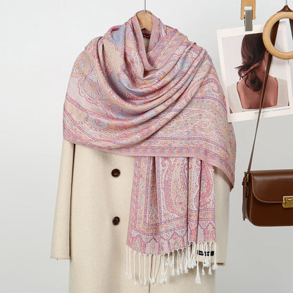 alalar-Paisley Pashmina Hijab