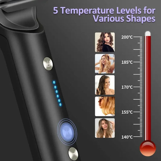 alalar-Hair Straightener Professional Quick Heated Electric Hot Comb Hair Straightenerسهل الاستخدام وآمن، يُقلل بشكل فعال من تلف الشعر، مما يجعله أكثر صحة وطبيعية. مناسب للشعر الجاف والمبلل مشط ساخن