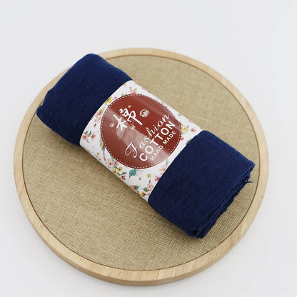 alalar-Big size  crinkle scarf for women soft cotton headscarf