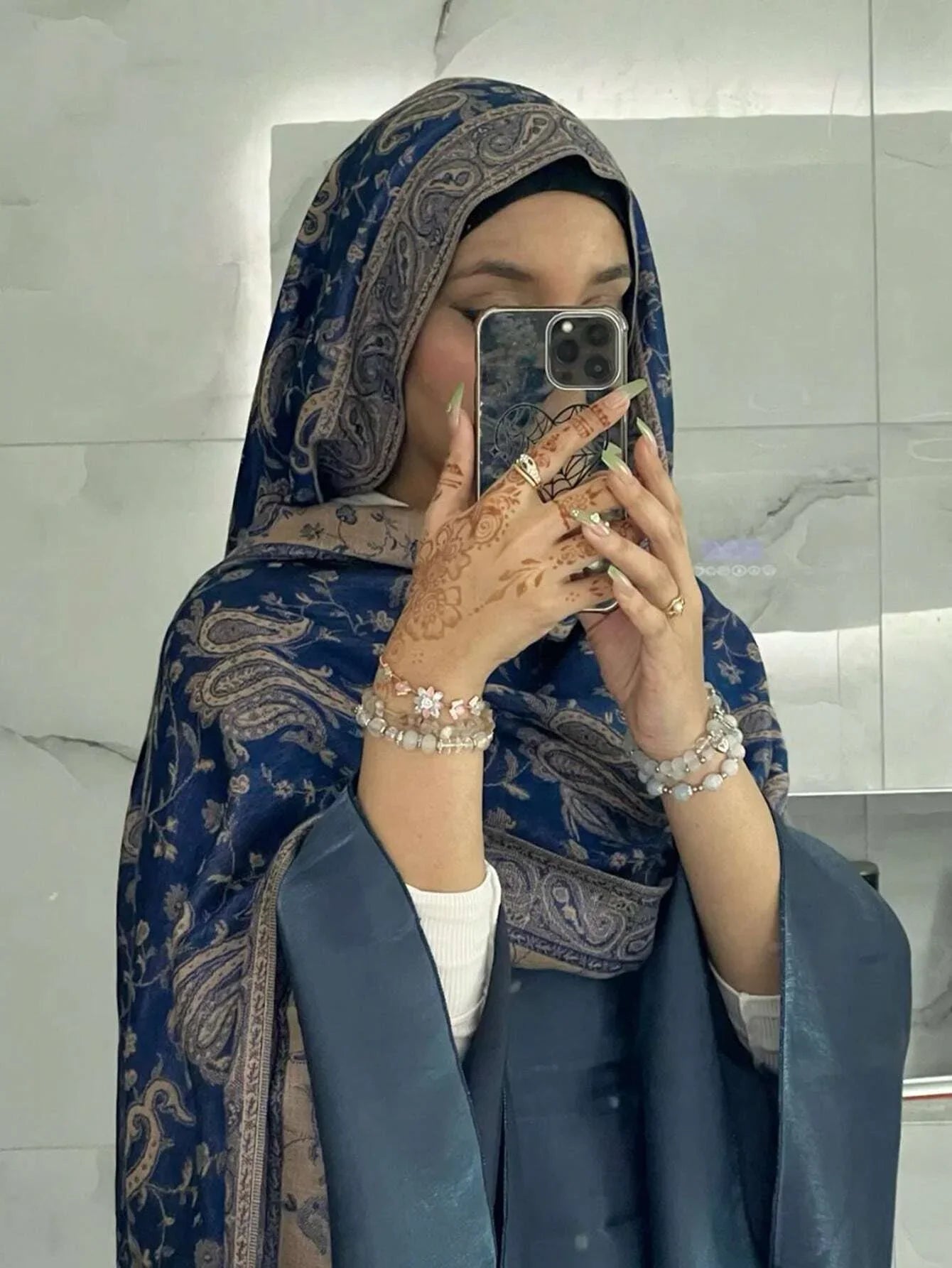 alalar | Bohemia Pashmina Hijab — Long Cashmere-Feel Shawl