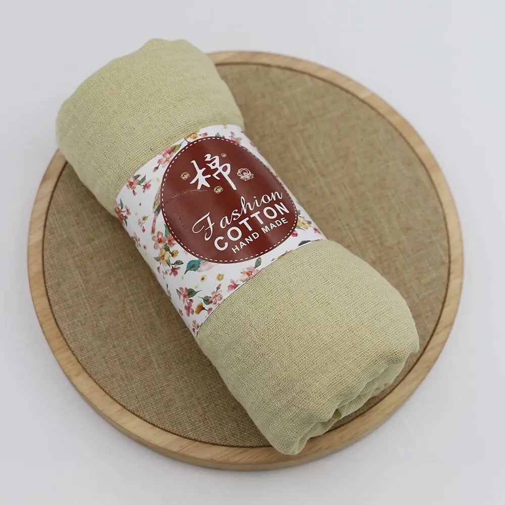 alalar-Big size  crinkle scarf for women soft cotton headscarf