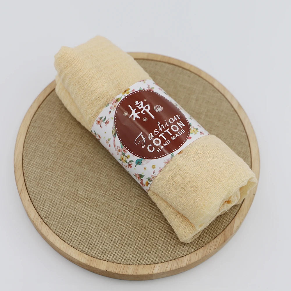 alalar-Big size  crinkle scarf for women soft cotton headscarf