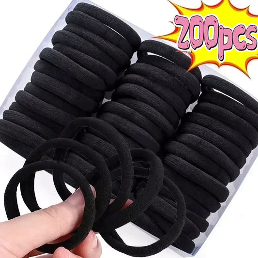 alalar-200PCS/Set Women Girls Basic Hair Bands