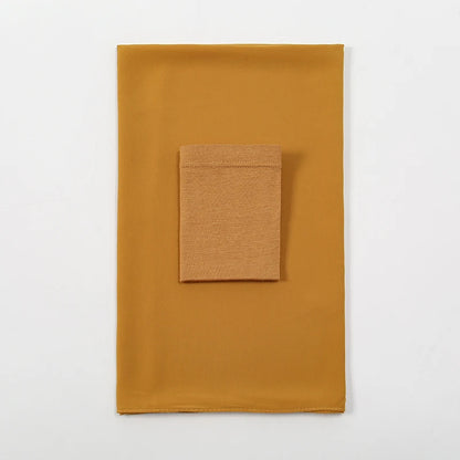 alalar-Scarf-Abaya Women2/Pcs  Muslem's Hijab With Matching Undercap Set