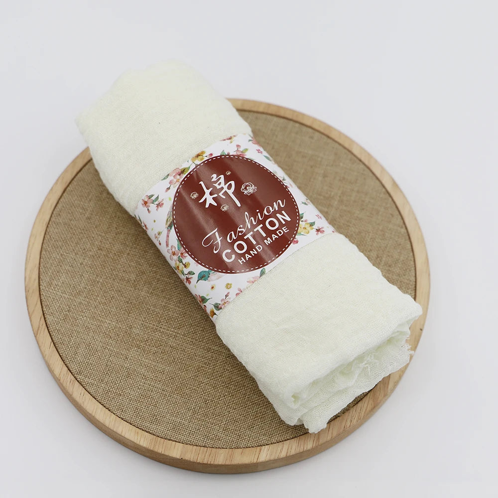 alalar-Big size  crinkle scarf for women soft cotton headscarf