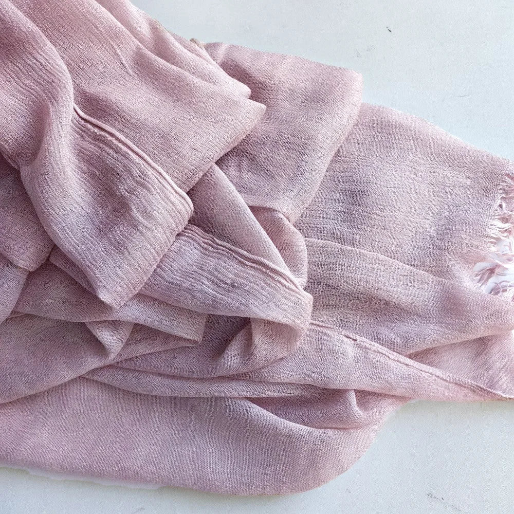 alalar | Soft Cotton Viscose Hijab – Multi-Color Lightweight Scarf - حجاب قطني بالوان متعددة