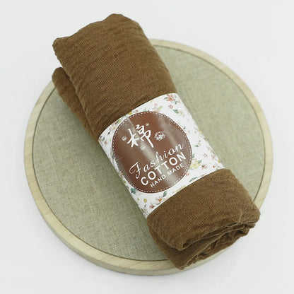 alalar-Big size  crinkle scarf for women soft cotton headscarf