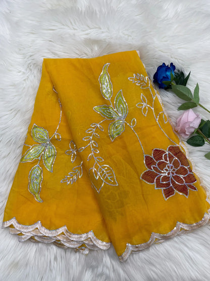 ALALAR | Embroidered Cotton Hijab Scarf – African Style Multicolor Muslim Headscarf Dubai Fashion