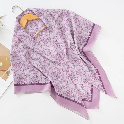 alalar-Scarf-Abaya Women Malaysia Tudung Bawal Flower Print Hijab New Design Headscarf