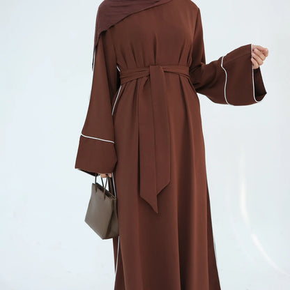 ALALAR | Velvet Abaya Dress – Luxury Dubai Modest Islamic Clothing for Women