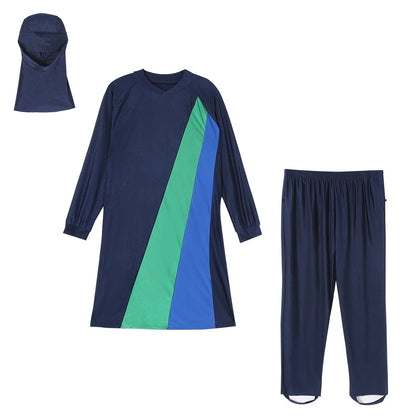 alalar | Plus-Size Modest Burkini Swimsuit (3XL–8XL) – Full-Coverage 3-Piece Swimwear Set