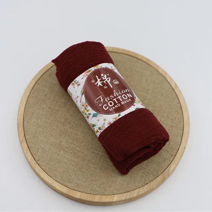alalar-Big size  crinkle scarf for women soft cotton headscarf