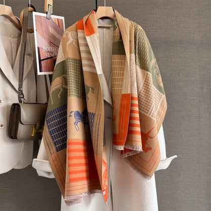 alalar | Luxury Winter Cashmere Scarf for Women – Ultra Soft & Warm