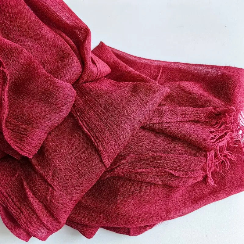 alalar | Classic Soft Cotton Hijab – Lightweight Premium Viscose | 61 Color Options