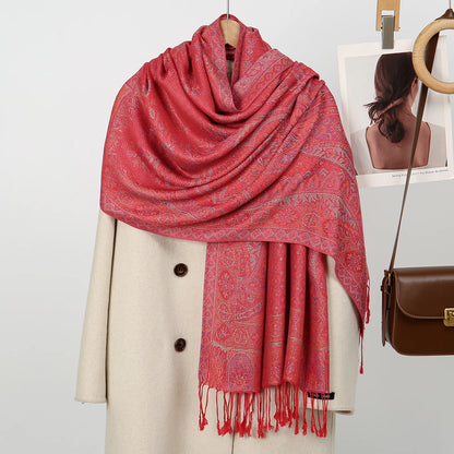 alalar-Paisley Pashmina Hijab