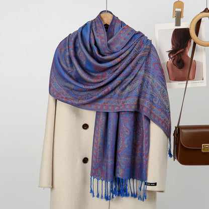 alalar-Paisley Pashmina Hijab