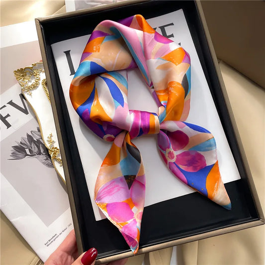 alalar-Women Scarf Women Silk Satin Women Bandana Silk Scarves