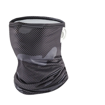 alalar-Men Silk Face Cover Neck  Breathable Hiking Scarf