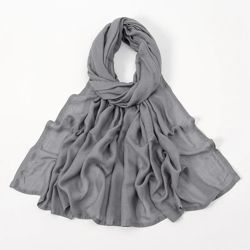 alalar-170*70cm Muslim Modal Women Hijab Rayon Cotton Shawls