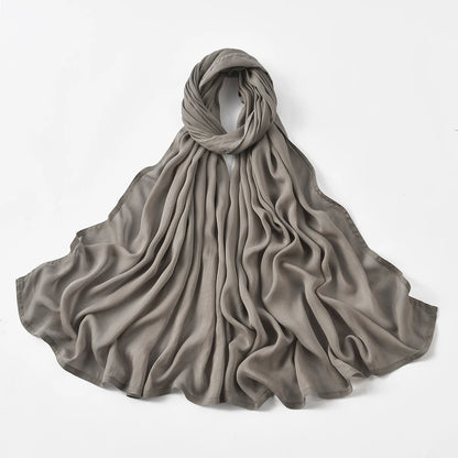 alalar-170*70cm Muslim Modal Women Hijab Rayon Cotton Shawls