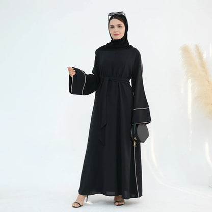 ALALAR | Velvet Abaya Dress – Luxury Dubai Modest Islamic Clothing for Women