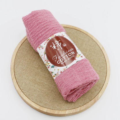 alalar-Big size  crinkle scarf for women soft cotton headscarf