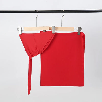 alalar-Scarf-Abaya Women2/Pcs  Muslem's Hijab With Matching Undercap Set