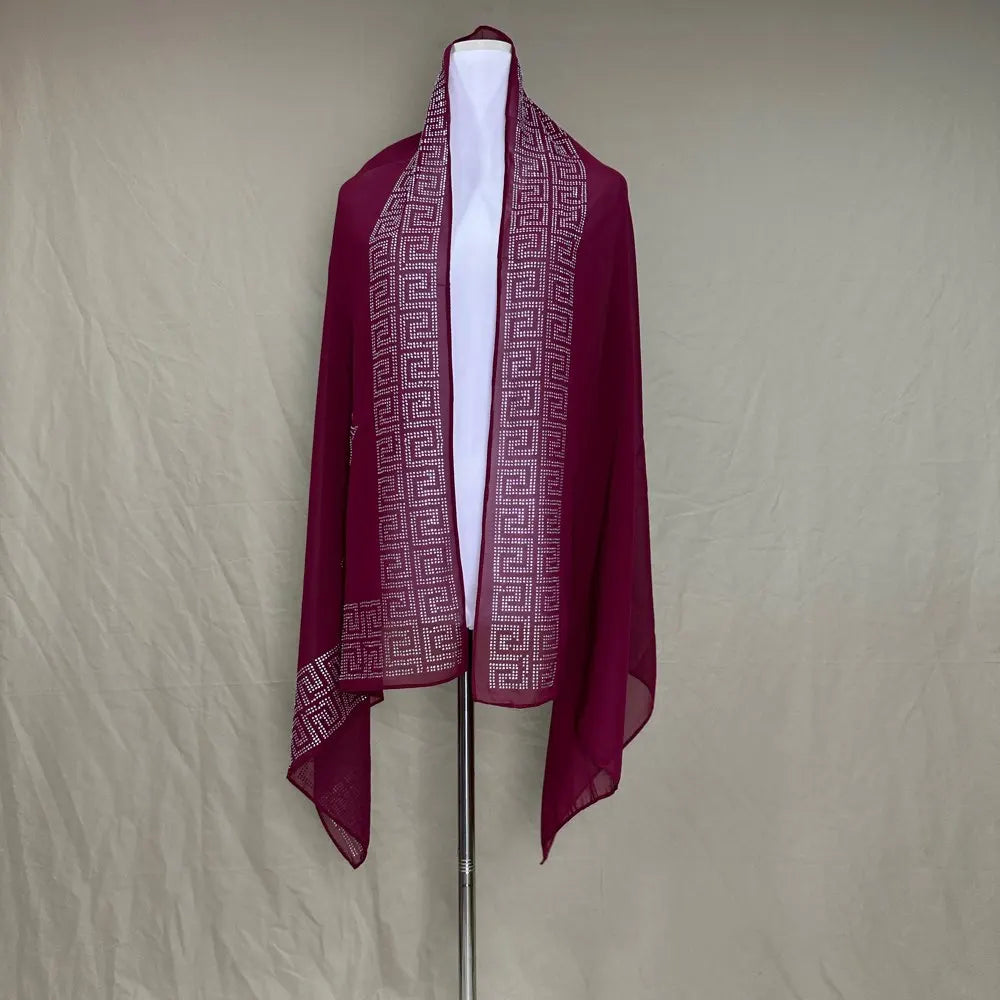 alalar | Classic Chiffon Hijab — Lightweight, Breathable Scarf