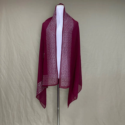 alalar | Classic Chiffon Hijab — Lightweight, Breathable Scarf