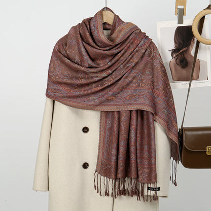 alalar-Paisley Pashmina Hijab