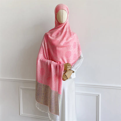 alalar | Luxury Cashmere Pashmina Shawl – Printed Autumn & Winter Wrap for Women