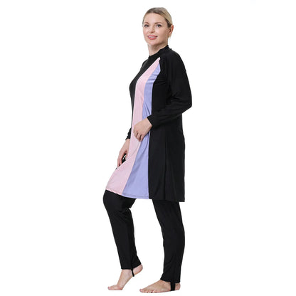 alalar | Plus-Size Modest Burkini Swimsuit (3XL–8XL) – Full-Coverage 3-Piece Swimwear Set