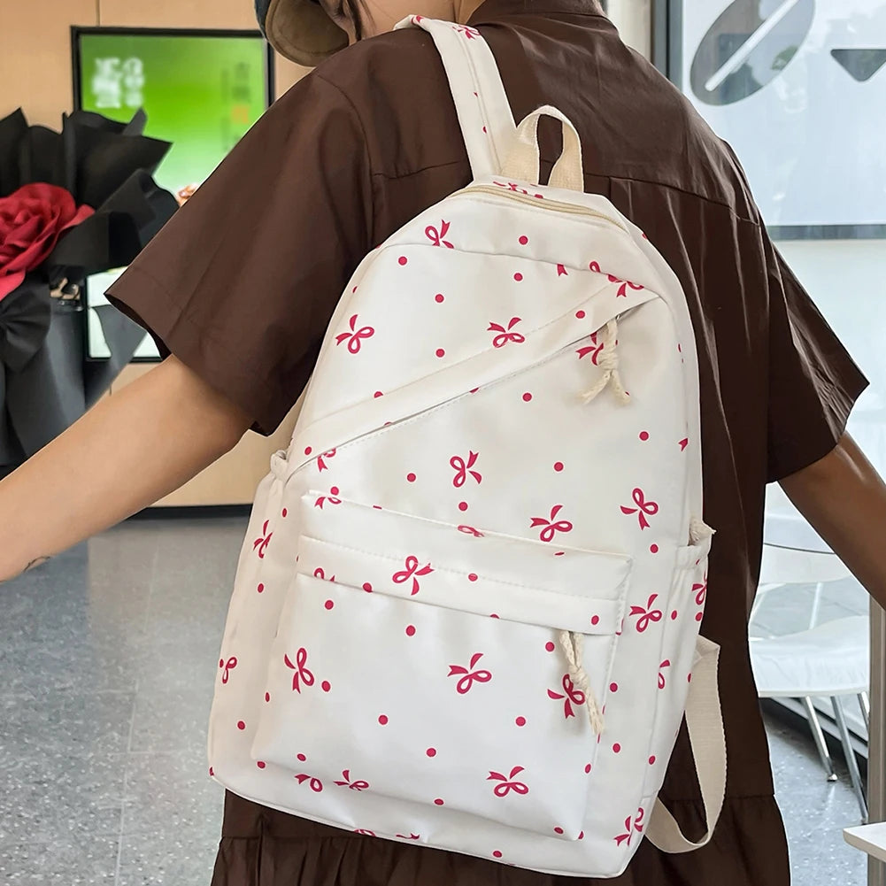 alalar- School Backpack  Comfort and Multi-Pocket Book Bags with Lunch Box and Pencil Case