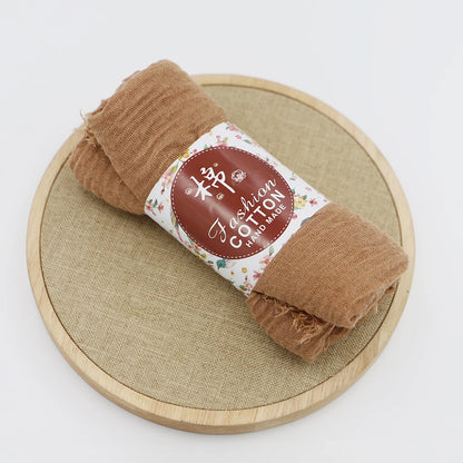 alalar-Big size  crinkle scarf for women soft cotton headscarf