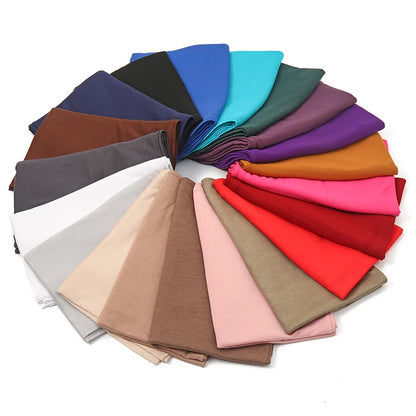 175*80cm Big Size Modal Cotton Jersey Hijab-alalar