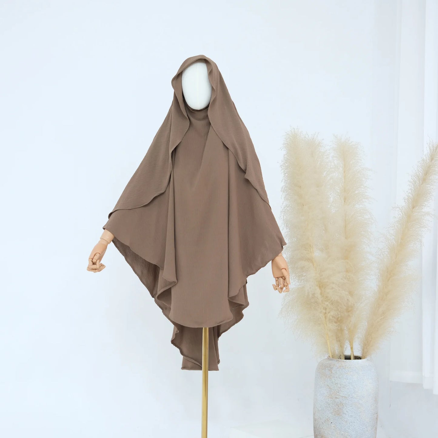 alalar-Ramadan Dubai Plain Hijab -حجاب دبي