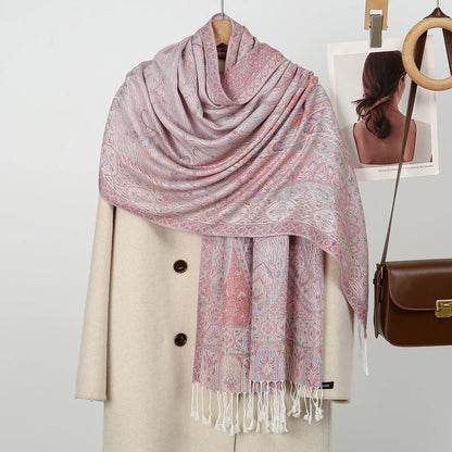 alalar-Paisley Pashmina Hijab