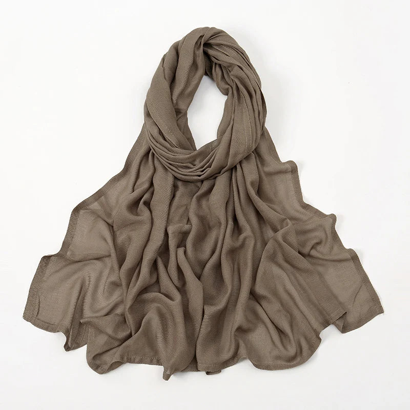 alalar-170*70cm Muslim Modal Women Hijab Rayon Cotton Shawls