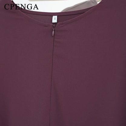 alalar | Elegant Ramadan & Dubai-Style Plain Abaya – Modest Loose-Fit Dress for Muslim Women