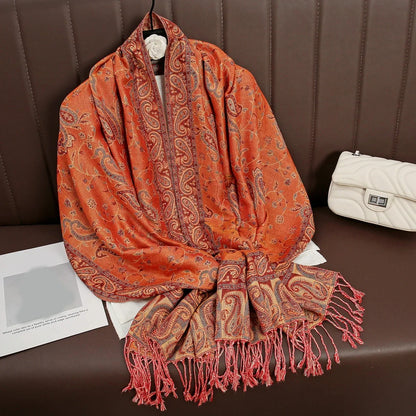 alalar | Bohemia Pashmina Hijab — Long Cashmere-Feel Shawl
