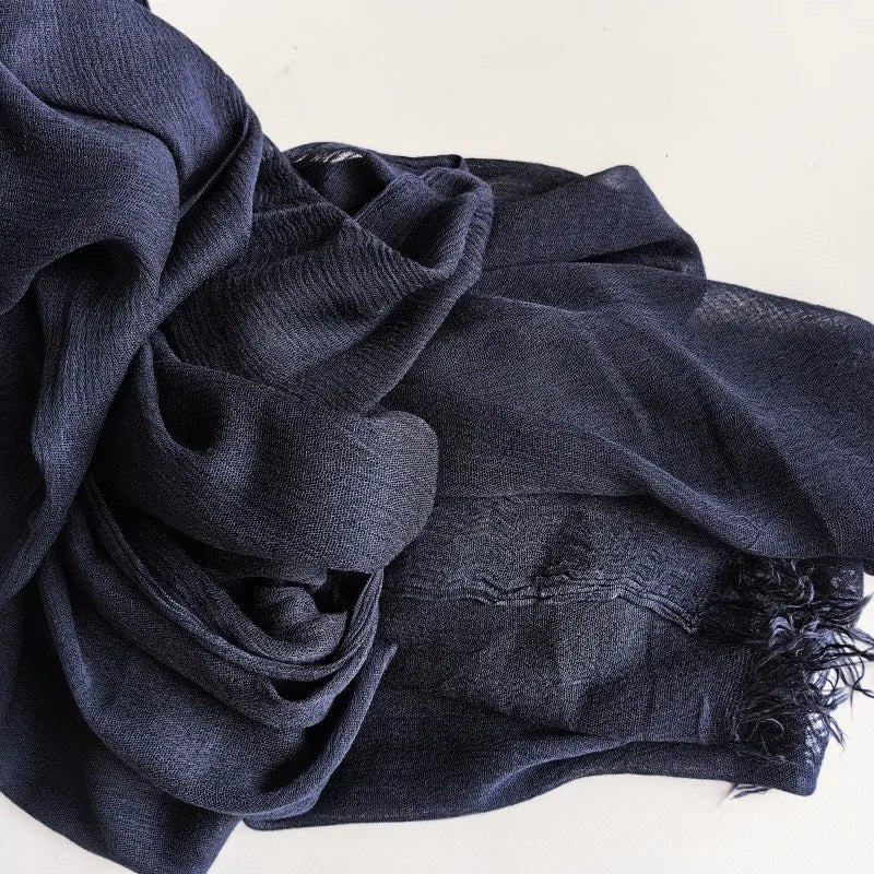 alalar | Soft Cotton Viscose Hijab – Multi-Color Lightweight Scarf - حجاب قطني بالوان متعددة