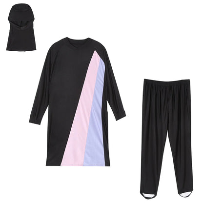 alalar | Plus-Size Modest Burkini Swimsuit (3XL–8XL) – Full-Coverage 3-Piece Swimwear Set