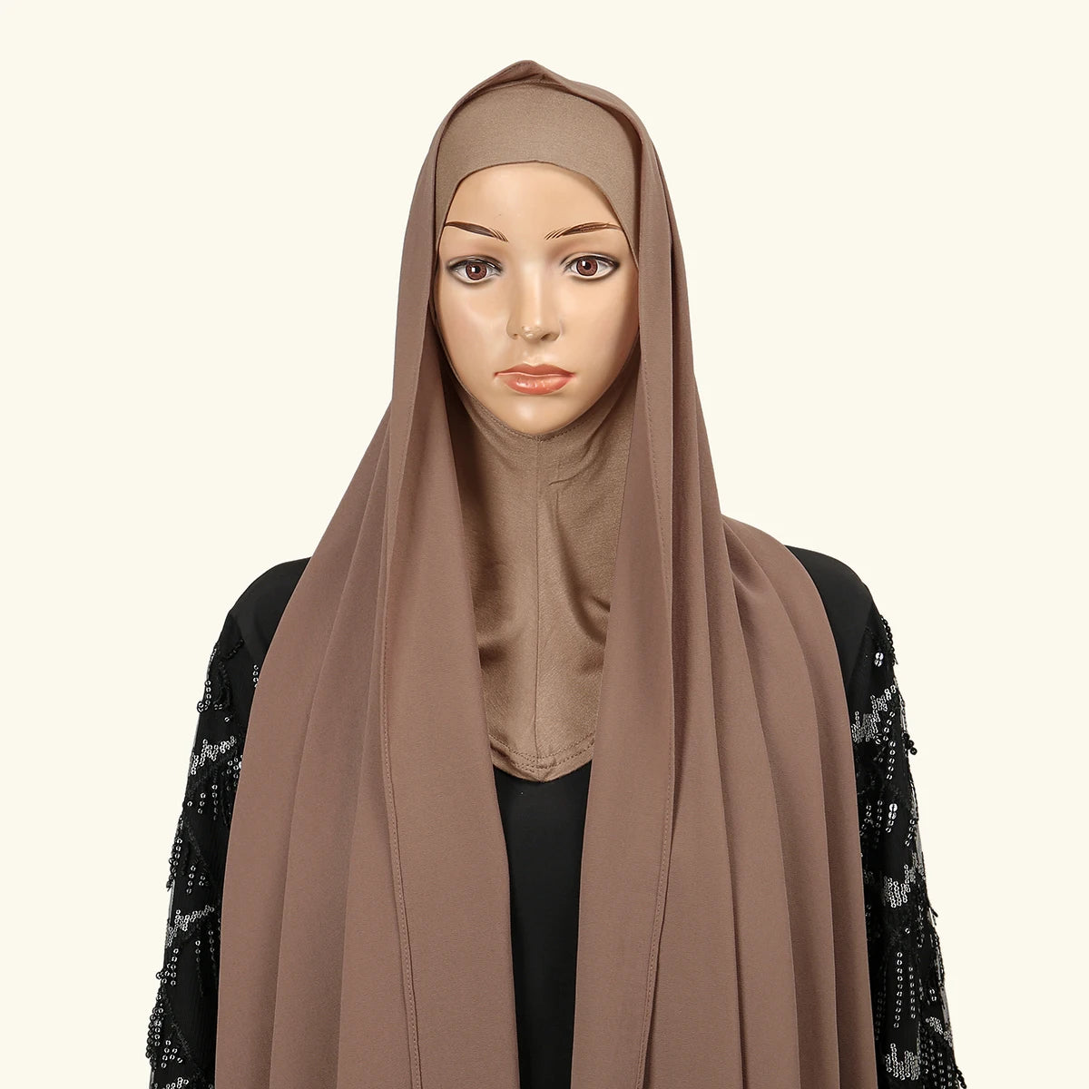 alalar | 2-Piece Chiffon Hijab Set with Matching Undercap