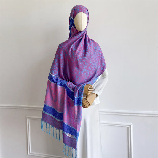 alalar | Luxury Cashmere Pashmina Shawl – Printed Autumn & Winter Wrap for Women