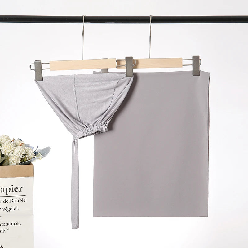 alalar-Scarf-Abaya Women2/Pcs  Muslem's Hijab With Matching Undercap Set