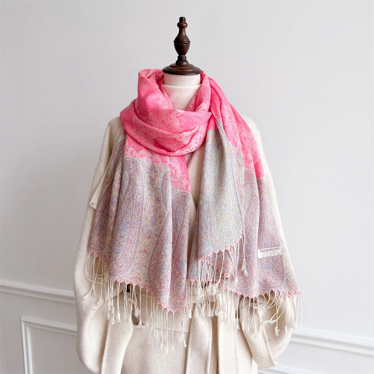 alalar | Luxury Cashmere Pashmina Shawl – Printed Autumn & Winter Wrap for Women