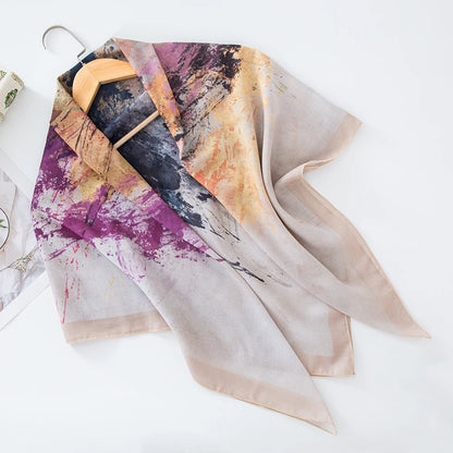 alalar-Scarf-Abaya Women Malaysia Tudung Bawal Flower Print Hijab New Design Headscarf