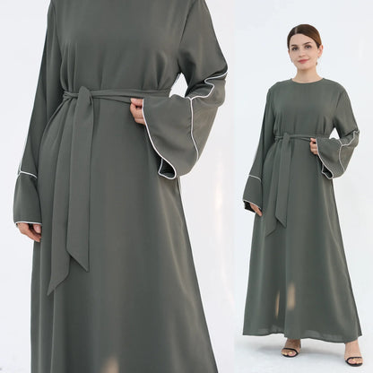ALALAR | Velvet Abaya Dress – Luxury Dubai Modest Islamic Clothing for Women